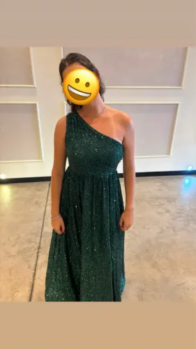 VESTIDO MADRINHA/ FORMATURA VERDE ESMERALDA