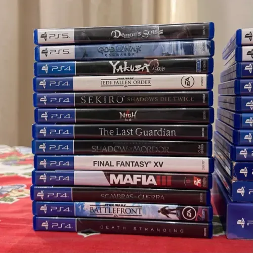 ? FC 26, RESIDENT EVIL REQUIEM, GTA 5 e muito mais jogos para ps4, ps5, xbox one e xbox se
