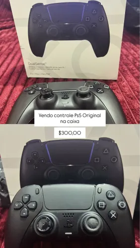 Controle Ps5 Preto Original