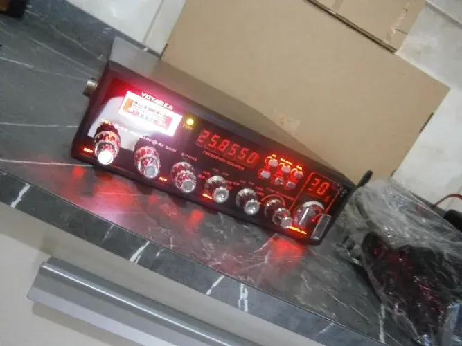 RADIO PX VOYAGER 158 EGTL-DX SEMI-NOVO ! PERSONALIZADO ! ORIGINAL "MALAYSIA PLACA RANGER" 