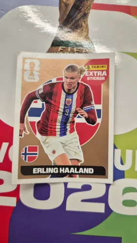 Figurinha Haaland legend bronze