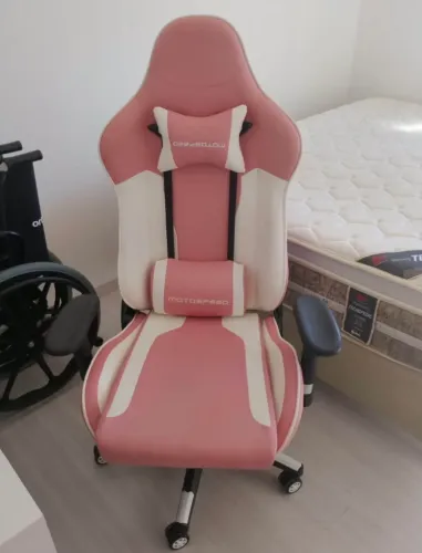 Cadeira Gamer Motospeed Rosa