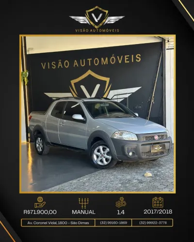 Fiat Strada Working Hard 1.4 Fire Flex 8V CD 2018