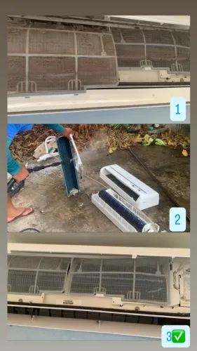 Instalação e manutenção de ar condicionado