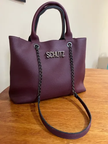 Bolsa Schutz Original Vinho/Ameixa - Excelente Estado de Conservação