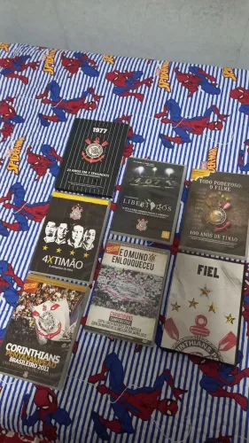7 DVD Corinthians Lote