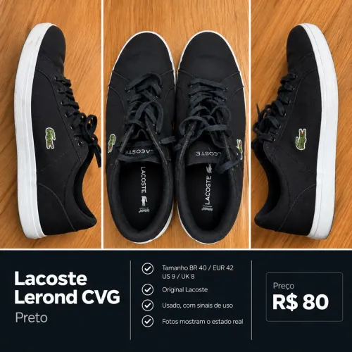 Tênis Lacoste Lerond CVG