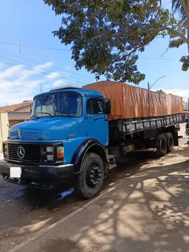 Caminhão Cara Preta Mercedes Truck Graneleiro  1513