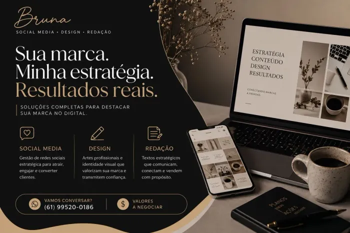 Social media, designer e redatora.