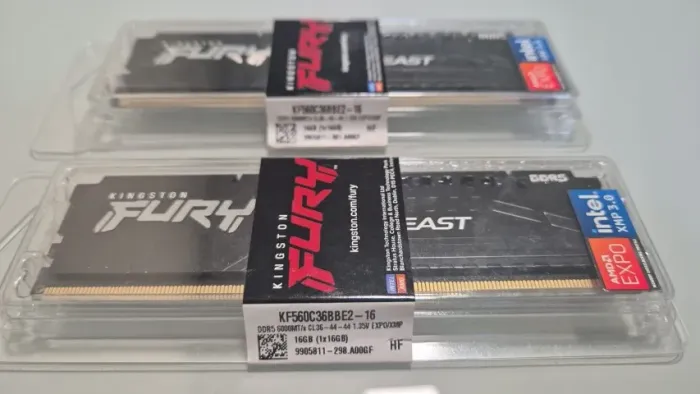 Memória Ram Kingston Fury 16GB DDR5 6000Hz