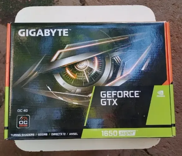 placa de vídeo GTX 1650 SUPER 4GB OC EDITION GIGABYTE