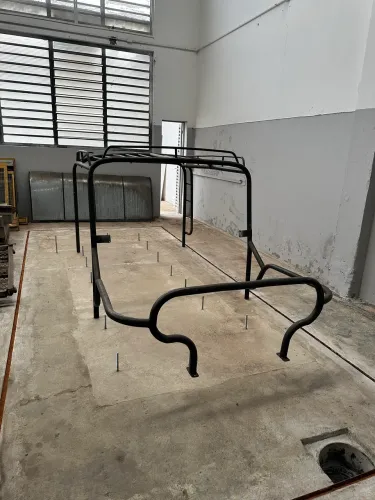 Gaiola santo antonio toyota bandeirante 