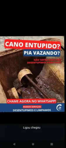 Desentupidora canaã atendemos Brasília e região contato *