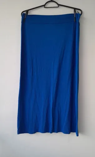 Saia longa azul 