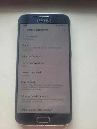 Samsung galaxy s6 flat 3gb ram 32gb lacrado original
