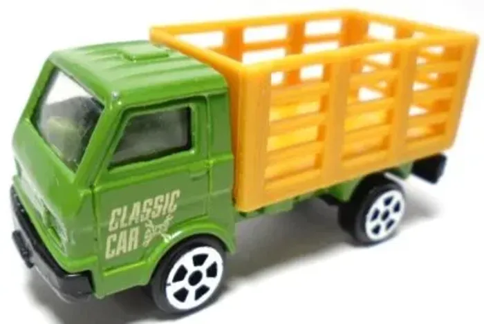 MINIATURA MITSUBISHI DELICA L300 NO4 STAKE BED TRUCK CLASSIC AUTO PARTS - ESCALA 1/64.