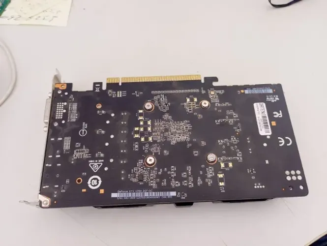 placa de fideo MSI GeForce gtx 1050 2gt OC