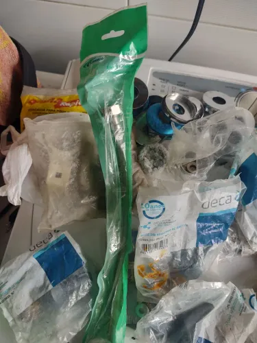 material hidráulico novo, diversos 70% valor