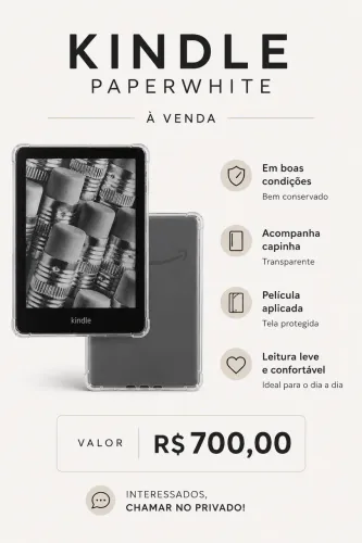 Kindle Paperwhite 12° geração