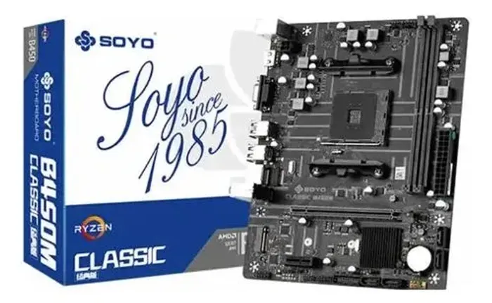 Placa mae soyo b450m 
