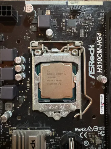 PLACA MÃE E PROCESSADOR com defeito