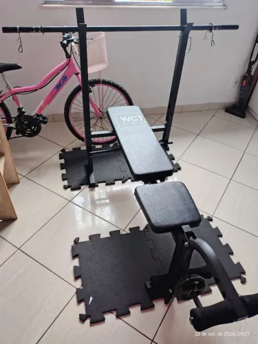 BANCO DE SUPINO MULTI FUNÇÕES ACADEMIA MUSCULAÇÃO EM CASA