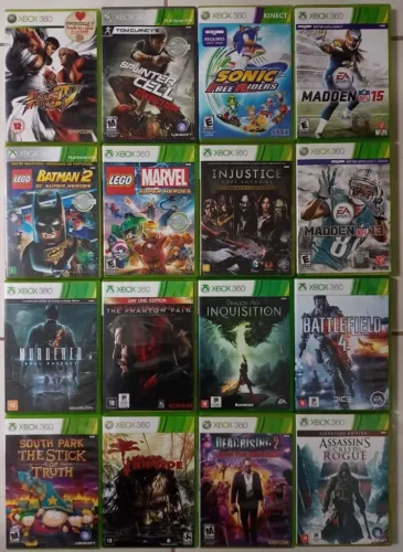 Jogos Xbox 360 Originais por 50,00 cada