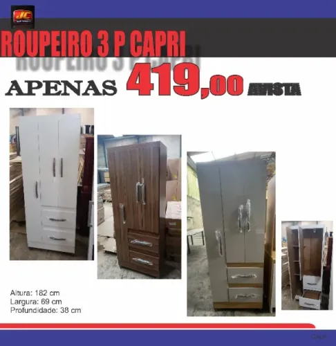 R0UPEIRO CAPRI QUEIMA DE ESTOQUE