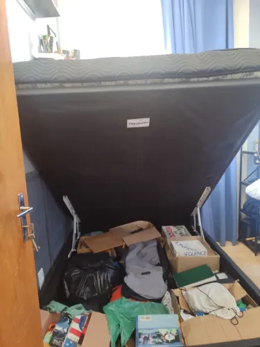 Cama box casal