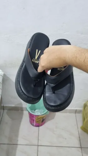Sandália flatform vizzano tam:37