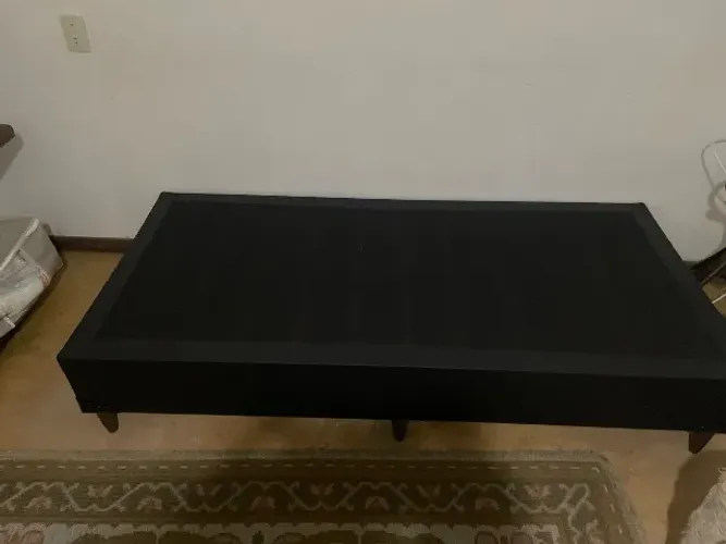 Conjunto Cama Box + Colchão Solteiro Prontinho para Uso! ?