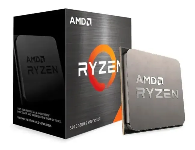 Processador gamer AMD Ryzen 5 5600 de 6 núcleos e 4.4GHz de frequência (usado)