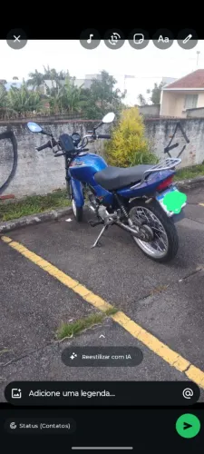 Vendo moto cg 125 com motor de 200 estrada