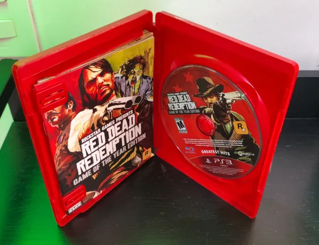 Red Dead Redemption - Game of the Year Edition + Mapa/Poster - PS3