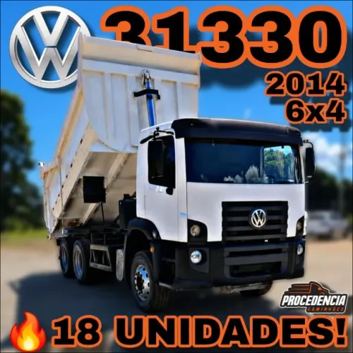 31.330 6x4 2014 Báscula 14m³ 18 UNIDADES ?