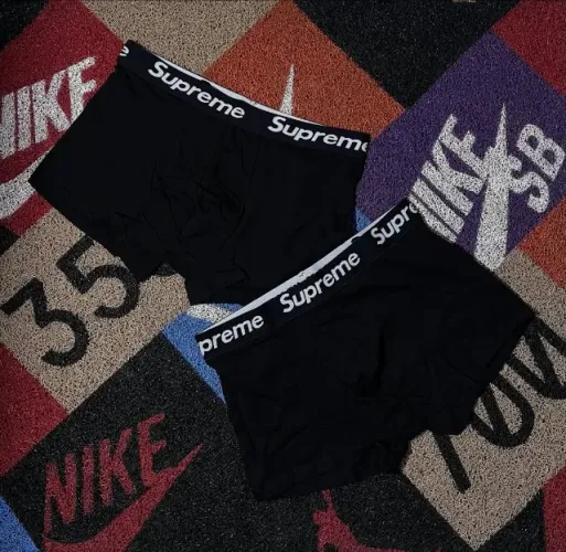 Cueca Supreme Preta - 1 unidade