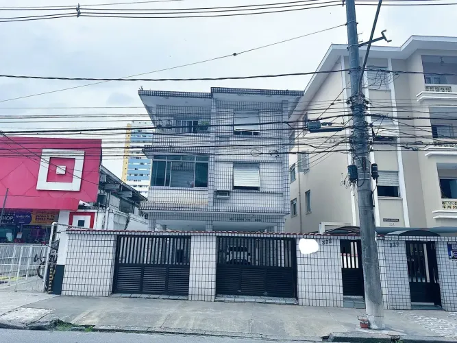 Imóvel para aluguel possui 89 metros quadrados com 2 quartos em Boqueirão - Santos - SP