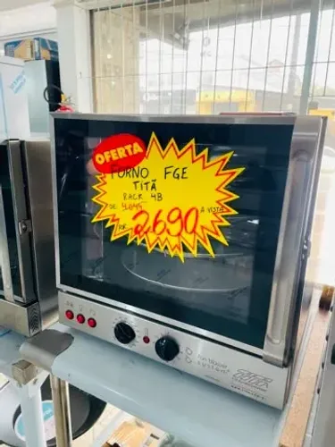 MB FORNO TURBO GIRATÓRIO 4 ASSAD. TITÃ