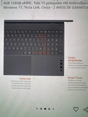 Notebook Positivo Vision