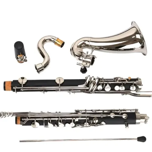 Clarinete Baixo Clarone E. Gomes G225 Novo extensão até Mib grave sob encomenda