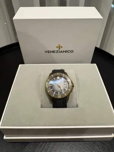Venezianico Nereide Bronzo 42mm Sellita Automático 300m Full Set