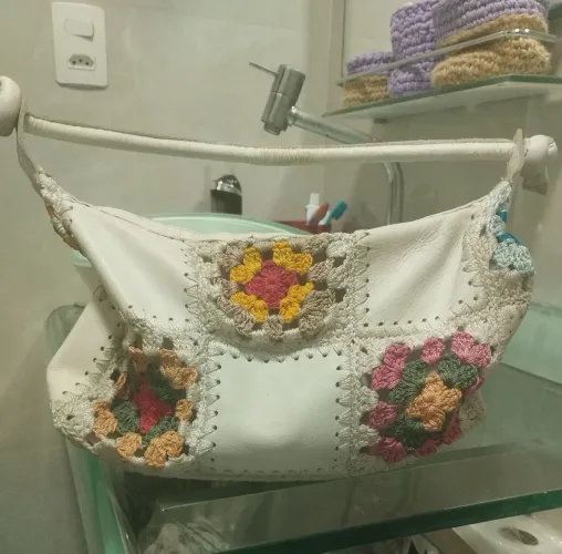 Bolsa de couro raridade