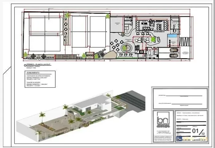 Terreno 2.700m² em area nobre de São Caetano do Sul. PROJETO DE AREA DE BEACH APROVADO CON