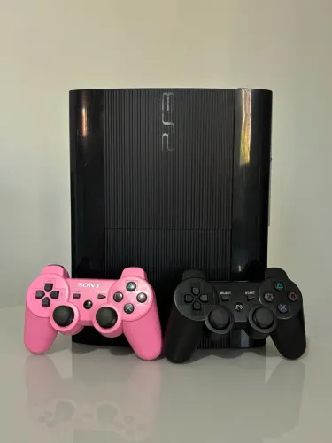 Ps3 DESTRAVADO 500gb 2 controles GARANTIA de loja