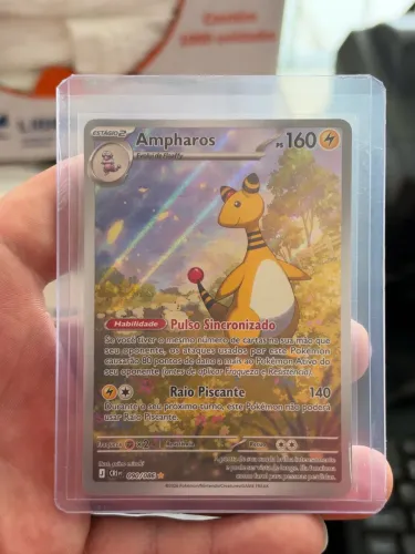 Ampharos 090/086 Ilustração Rara - Pokémon TCG
