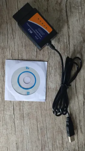 Scanner Automotivo OBDII ELM327 USB (uso com FORScan)