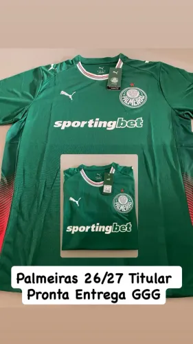 Camisa Palmeiras I 26/27 EGG (((PRONTA ENTREGA)))