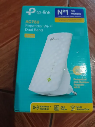 Vendo repetidor de Wi-Fi novo