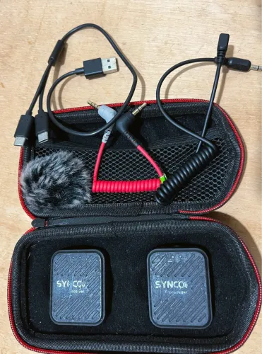 Sistema De Microfone Sem Fio Synco G1 (a1) 2.4g