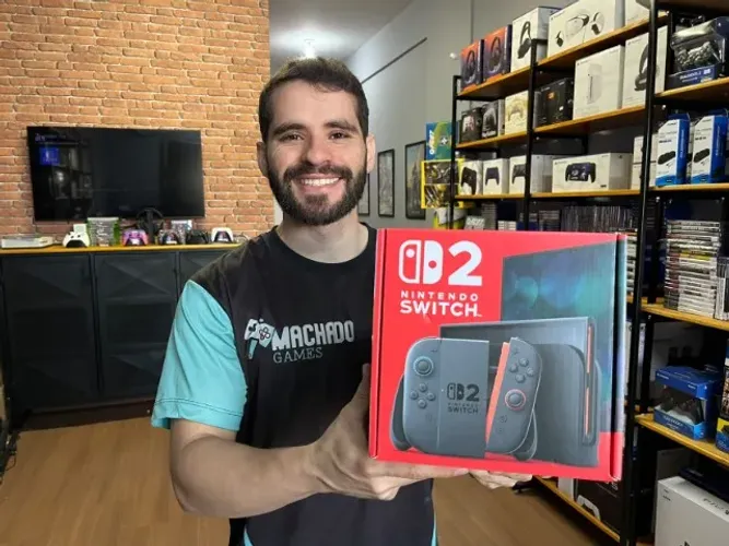 Console Nintendo Switch 2 Modelo Nacional com Nota Fiscal (Somos LOJA)